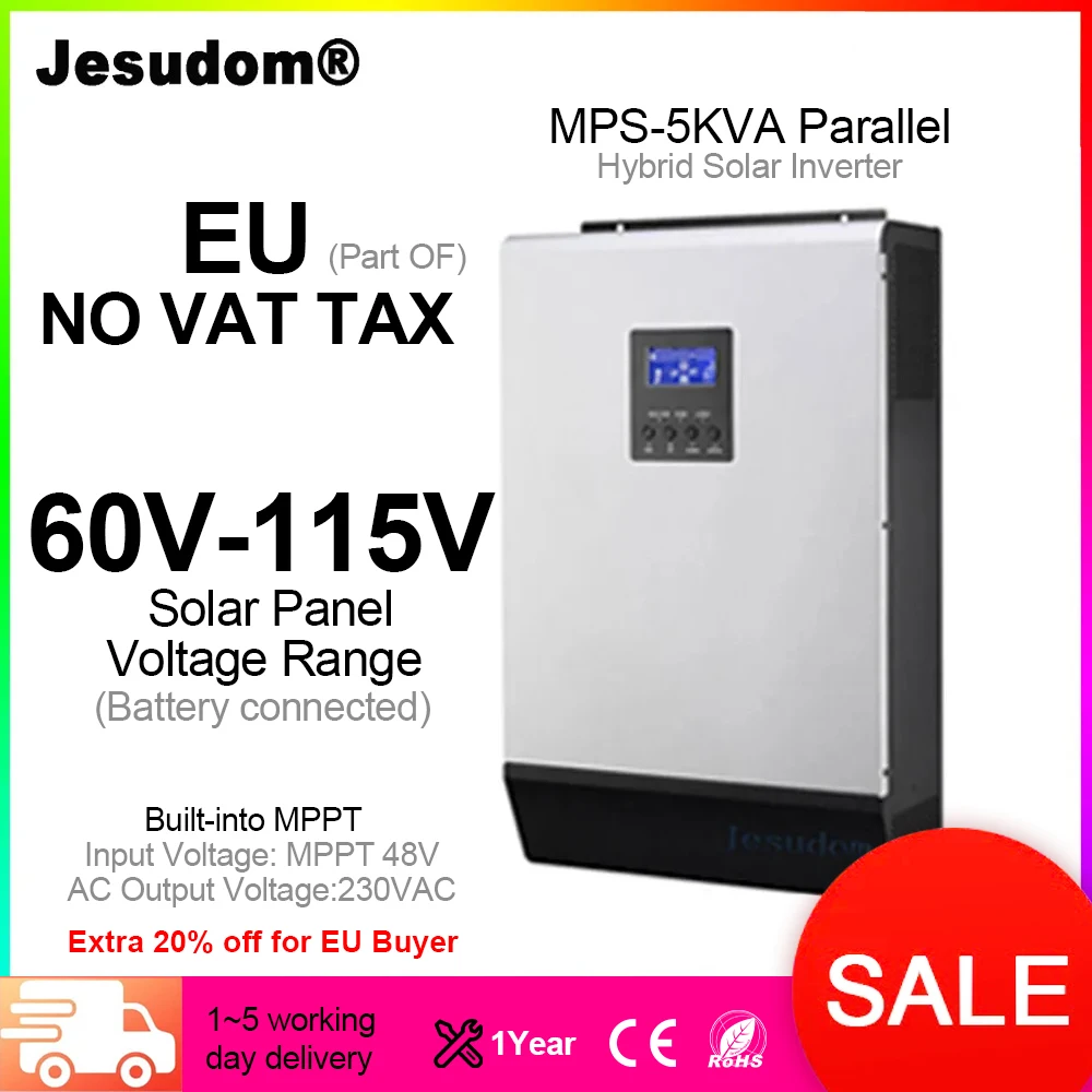 Onduleur Hybride Haute Tension Vm II 80A 48V MPPT - Chine MPPT 60A,  contrôleur de charge solaire MPPT