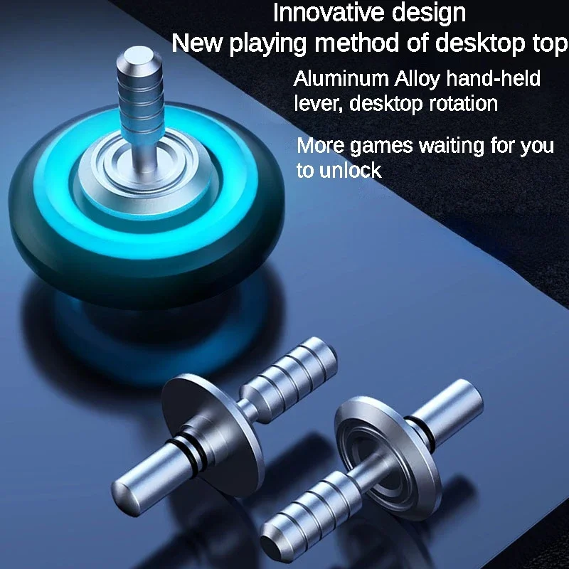 Fingertip Spinner Edc Office Decompression and Decompression Artifact Alloy Metal Finger Fingertip Spinner Adult Boy Toy