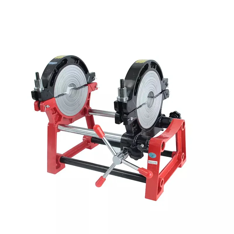 50/63-200 four ring manual butt welding machine support two ring frame PE pipe welding machine butt welding machine PE butt weld 6