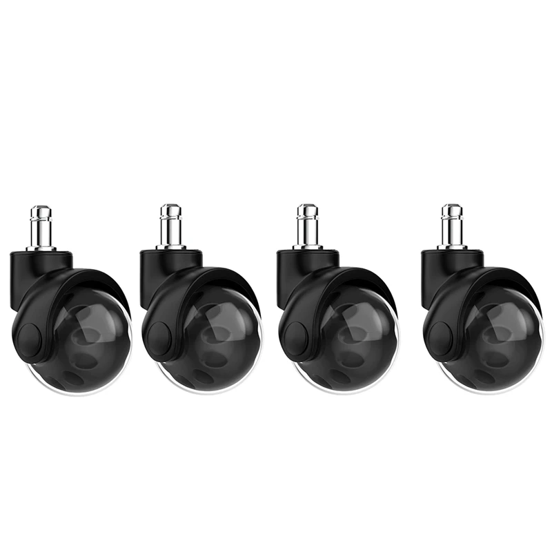 Cadeira de Escritório Substituição Roda Silencioso e Suave Gliding Heavy Duty Rolling Chair Rodízios Dentro Pcs