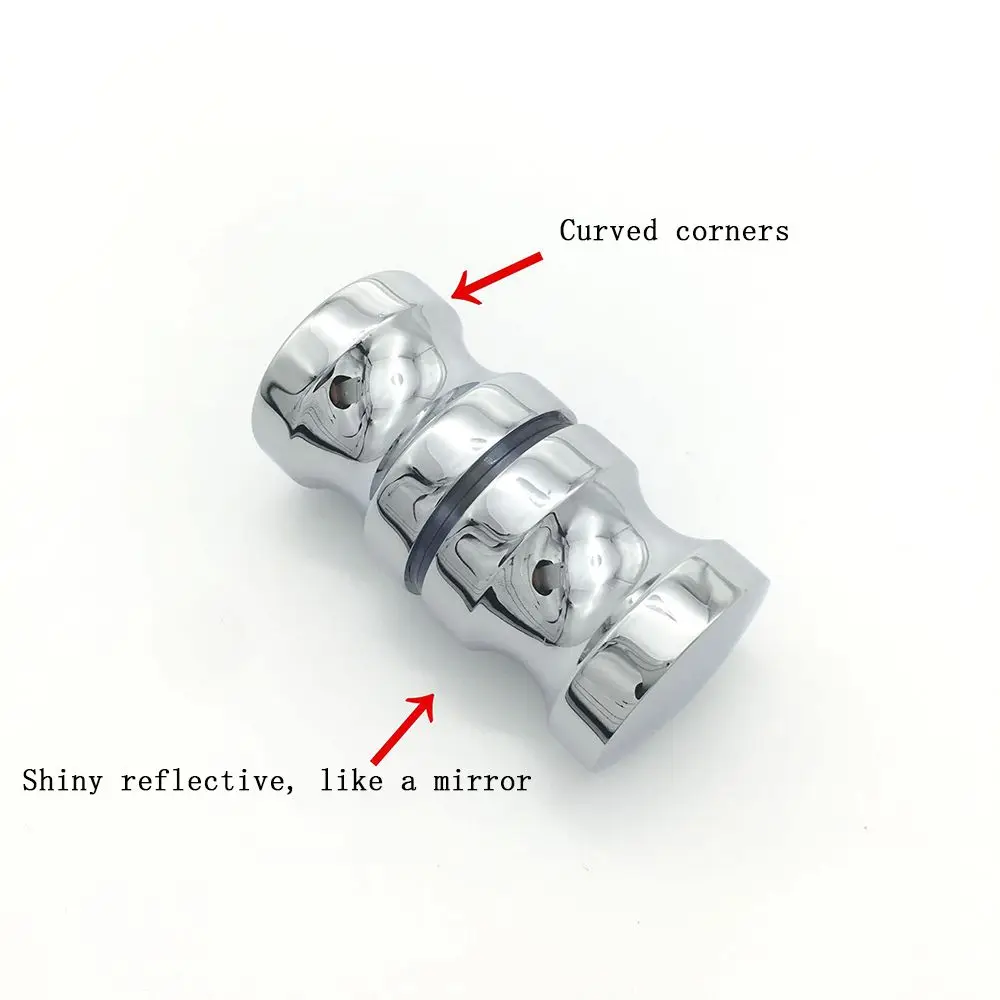1PC Bathroom Glass Door Knob Shower Cabinet Window Kitchen Cupboard Hardware Handle Screw Modern Home Decor door handles shower handles shower handle cabinet handles