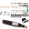 5000-18000 RPM  Adjustable 5 Speed Electric Drill Dremel Grinder Engraver Pen Mini Drill Rotary Tool Grinding Machine 165Pcs Tip 1