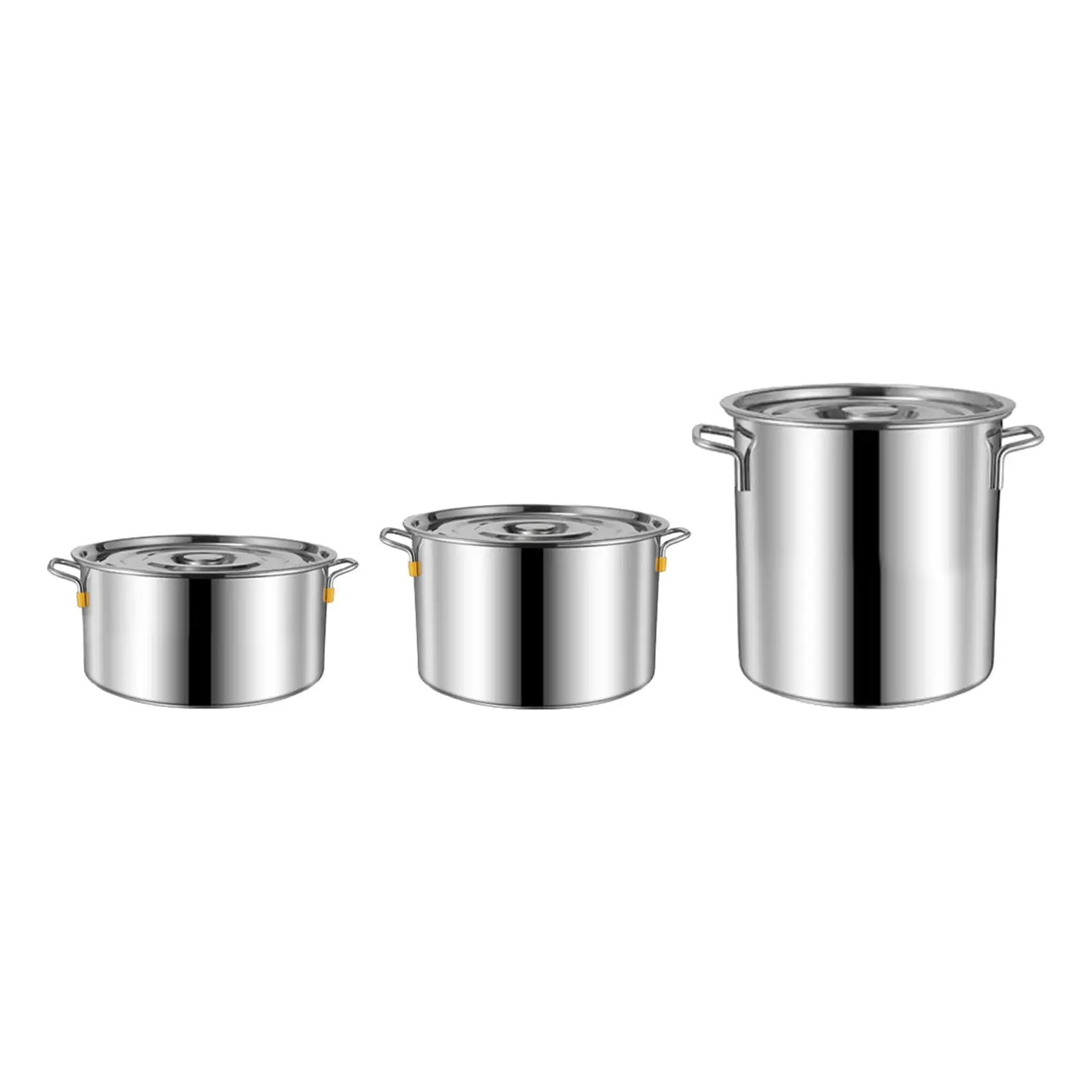 Cater Stew Soup Boiling Pan Suitable for All Stoves Easy to Clean Multipurpose