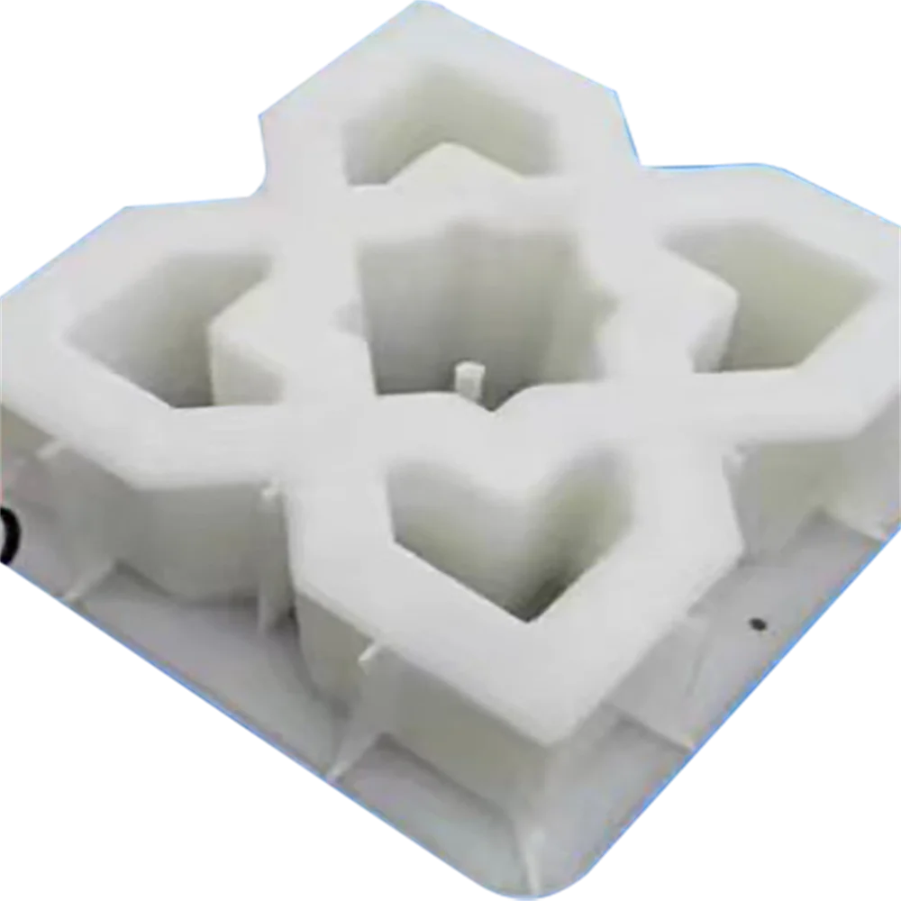 20X20Cm Creative Mold Plastic Handmade Diy Combination Ornament Antique Ancient Garden Path Wall Brick 3D Carving