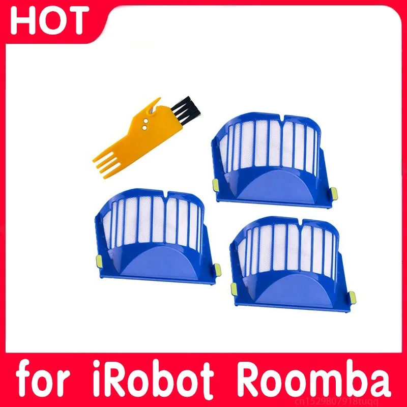 1 spazzola a setole + 1 spazzola battente flessibile + 4 spazzole laterali per iRobot Roomba serie 500 600 700 Robot aspirapolvere 760 770 780 790  6