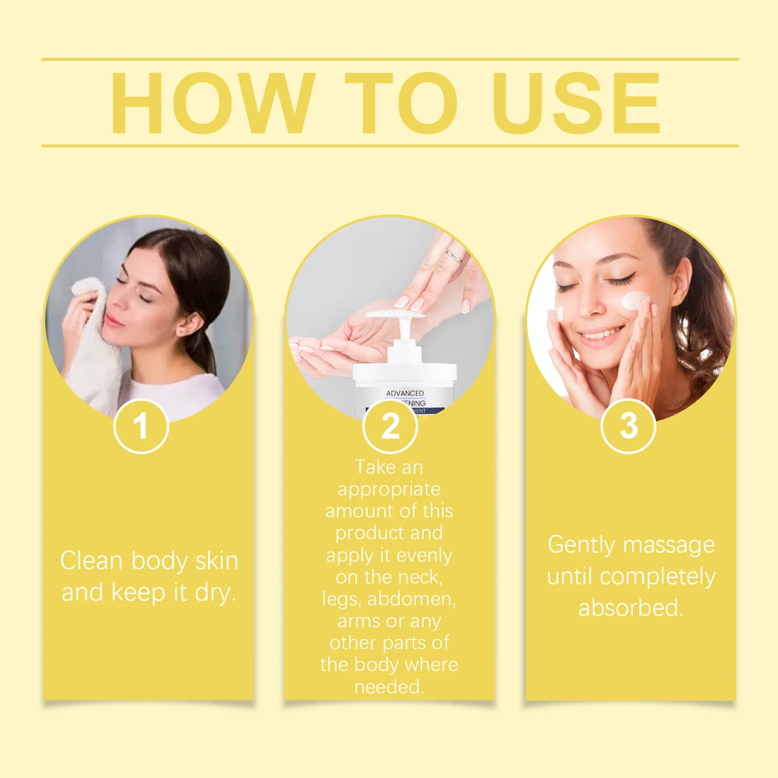 EELHOE Retinol Body Lotion Skin Tightening Elasticity Improve Sagging Moisturizing Nourishing Skin Smooth Repair Skin Care Cream 6