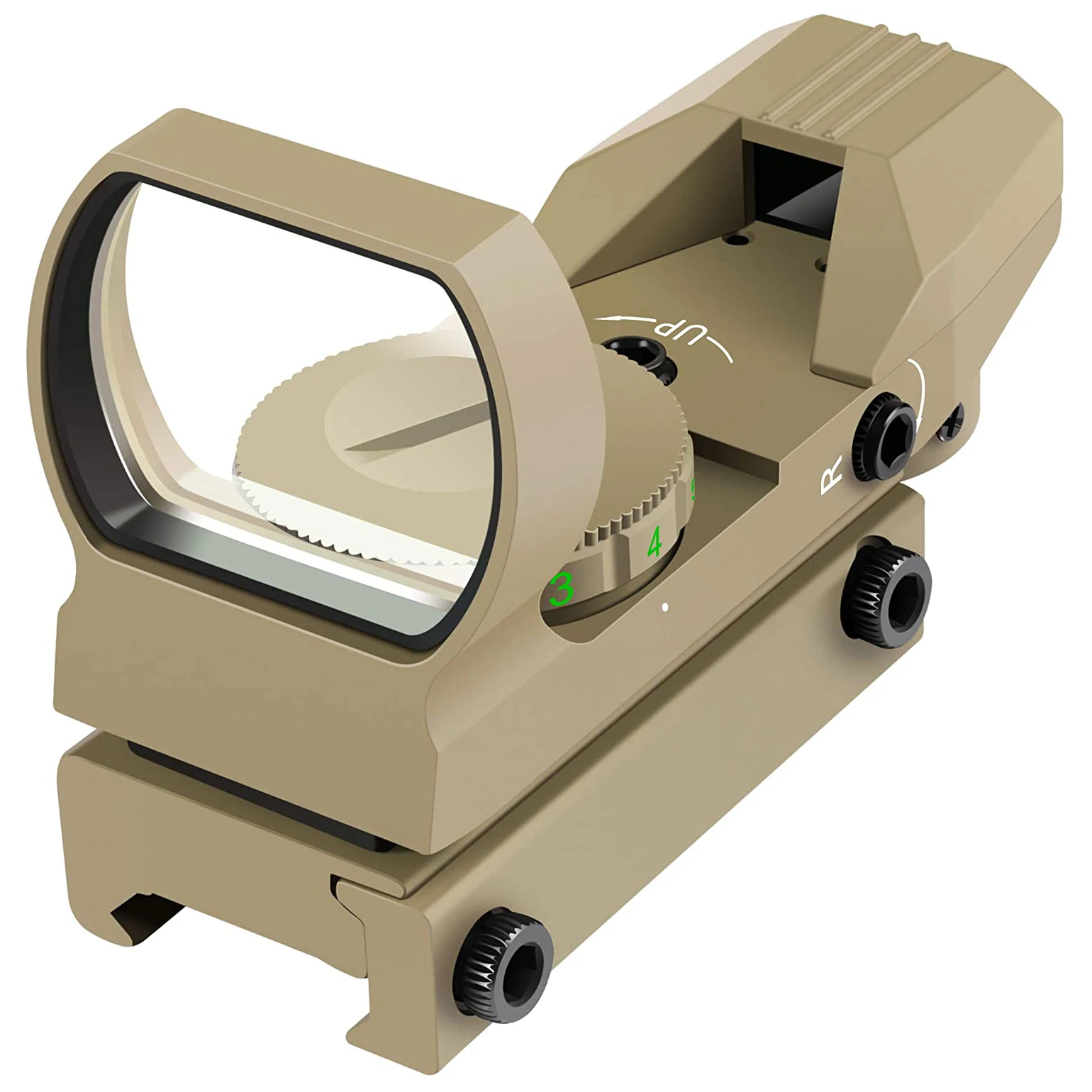 Tactical Riflescope Hunting Optics Red Green Projected Dot Sight Reflex 4 Reticle Scope Collimator Sight for 11mm/20mm Rail red dot sight,rifle scope