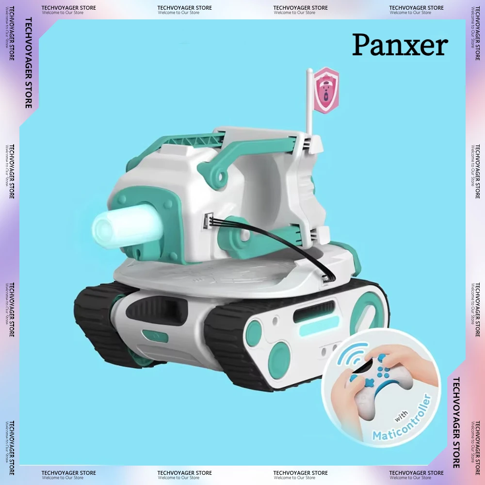 Panxer Vehicle Crafted Eilik Robot Parts Rich Sound Effects Complete Battle Game System Remote Control Robot Child Gifts