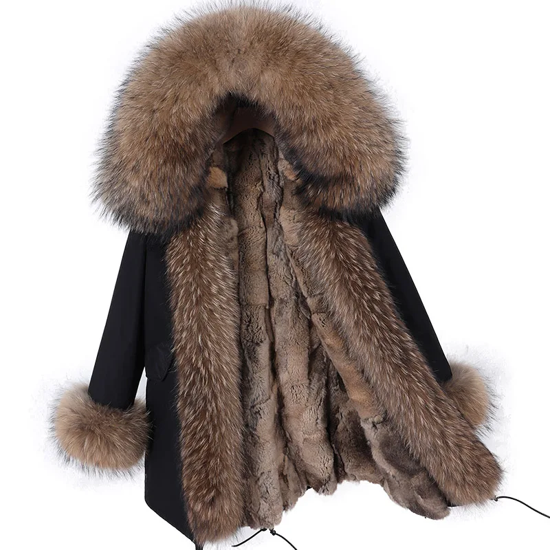 Vexaroa real fur coat specifications