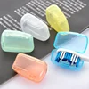 50/5Pcs Portable Toothbrush Head Cover Dustproof Teeth Brush Protective Storage Case Cover For Outdoor Travel Bathroom Supplies 2