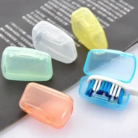 50/5Pcs Portable Toothbrush Head Cover Dustproof Teeth Brush Protective Storage Case Cover For Outdoor Travel Bathroom Supplies 2