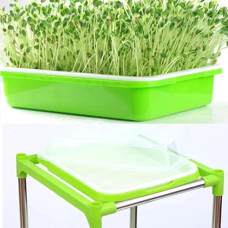Seedling Tray Shelf Soilless Culture Planting Rack DIY 3~6 Layers Seed Germination Tray Shelf Vegetable Hydroponics Rack