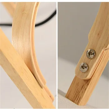 Cole Cestita Floor Lamp Art Modern Simple Led Wood Light Living Room Study Bedroom Bedside Lamp Home Restaurant Decoration Light 6