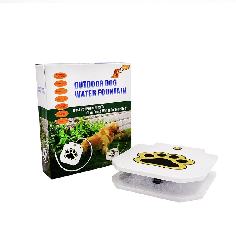 

automatic paw pet water features feeder automatic large dog fountain