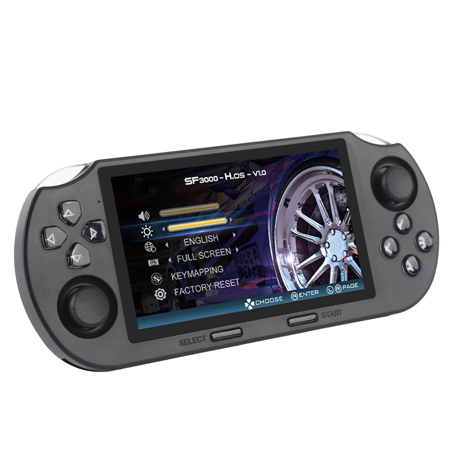 Handheld Games Player Double  1.2GHz Portable Game Console 854x480 DDR3 2GB 4.5 Inch  Screen Retro for Entertainment - 6