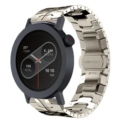 Premium Stainless Steel Smartwatch Band Bracelet - Elegant Metal Wristband Accessory - CMF Watch Pro 2 (Titanium)