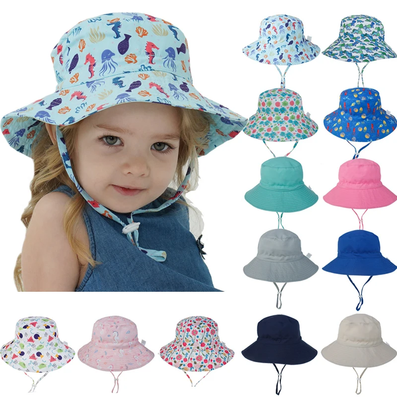 Children's Sun Hat Bucket Cap Girls Girls Summer Hat Kids Hat