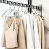 Wall Rack for Clothes Foldable Wall Drying Rack Wall Mounted Clothes Drying Hanger for Laundry Folding Indoor Laundry Hanger 3