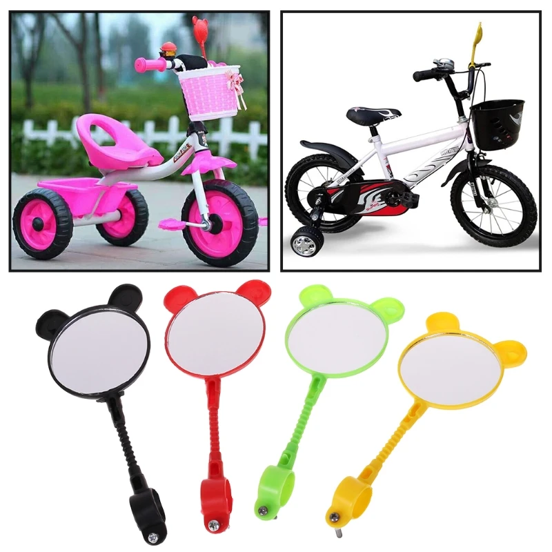 

Children Bike Rearview Mirror Kids Safety Handlebar Universal Accessory