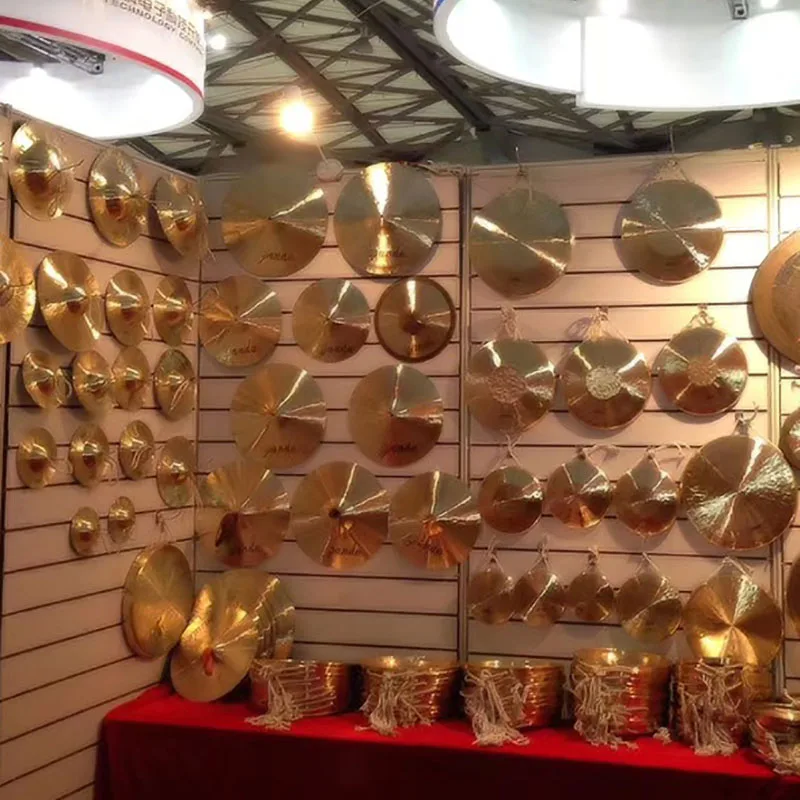 Copper Gong Musical Instruments Percussion Professional High Pitch Meditation Percussion Musical Instruments Shock Cymbals
