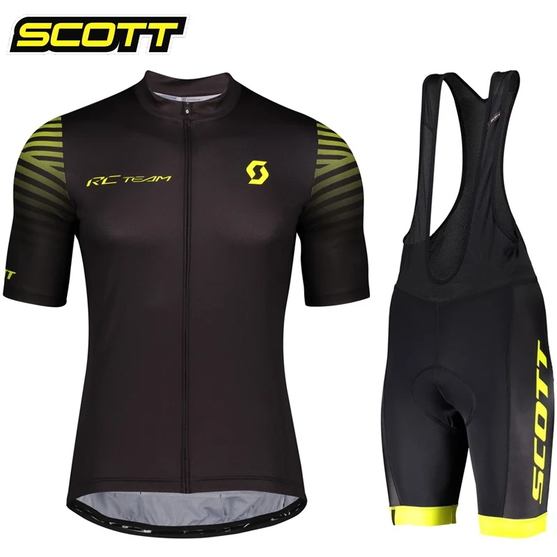 

Cycling Jersey Man Pro Team 2024 Uniform Men's Clothing SCOTT Tricuta Bib Clothes Summer Bikes Shorts Mtb Pants Racing Bike Road