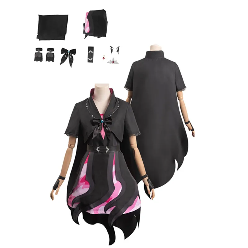 

Marnie Cosplay Costume Anime Masters EX Dress Women Girls Headband Belt Outfits Halloween Carnival Party Disguise Suit
