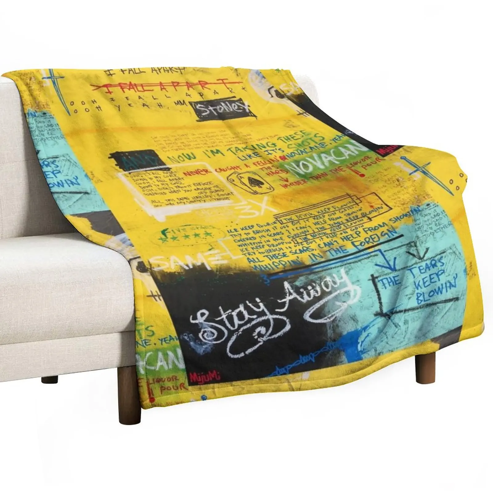 

I Fall Apart Throw Blanket Blankets Sofas Of Decoration Cute Blanket Blanket For Decorative Sofa
