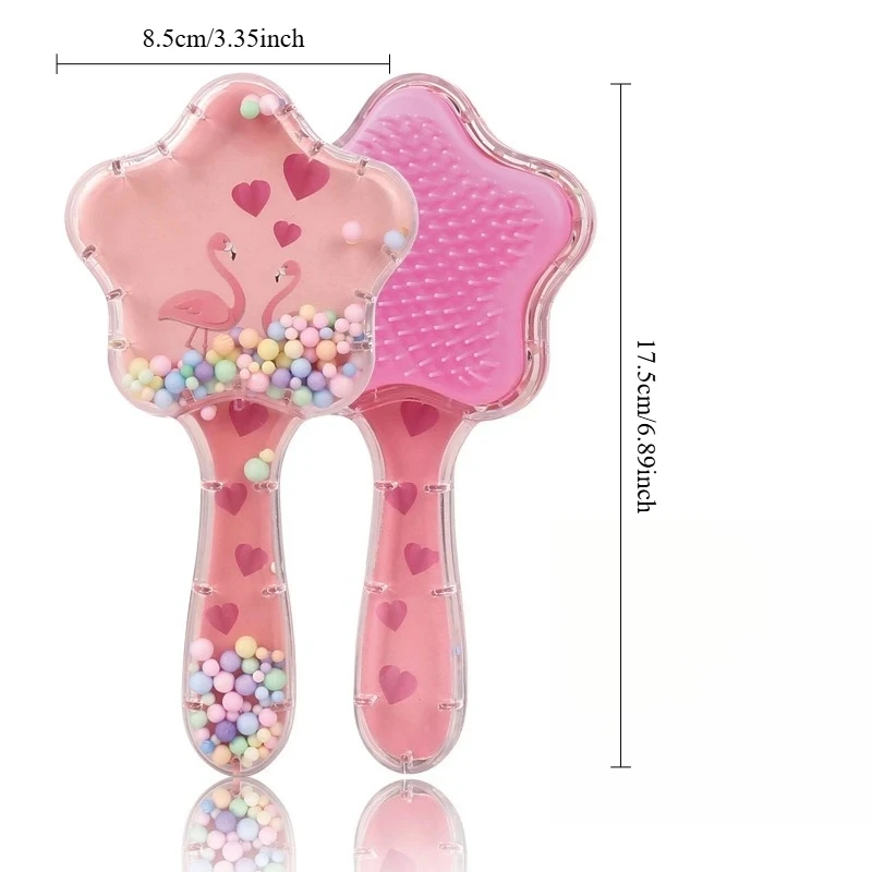 Children's Cartoon Animal Hair Massager Brush - Gentle, Anti-Knot Design