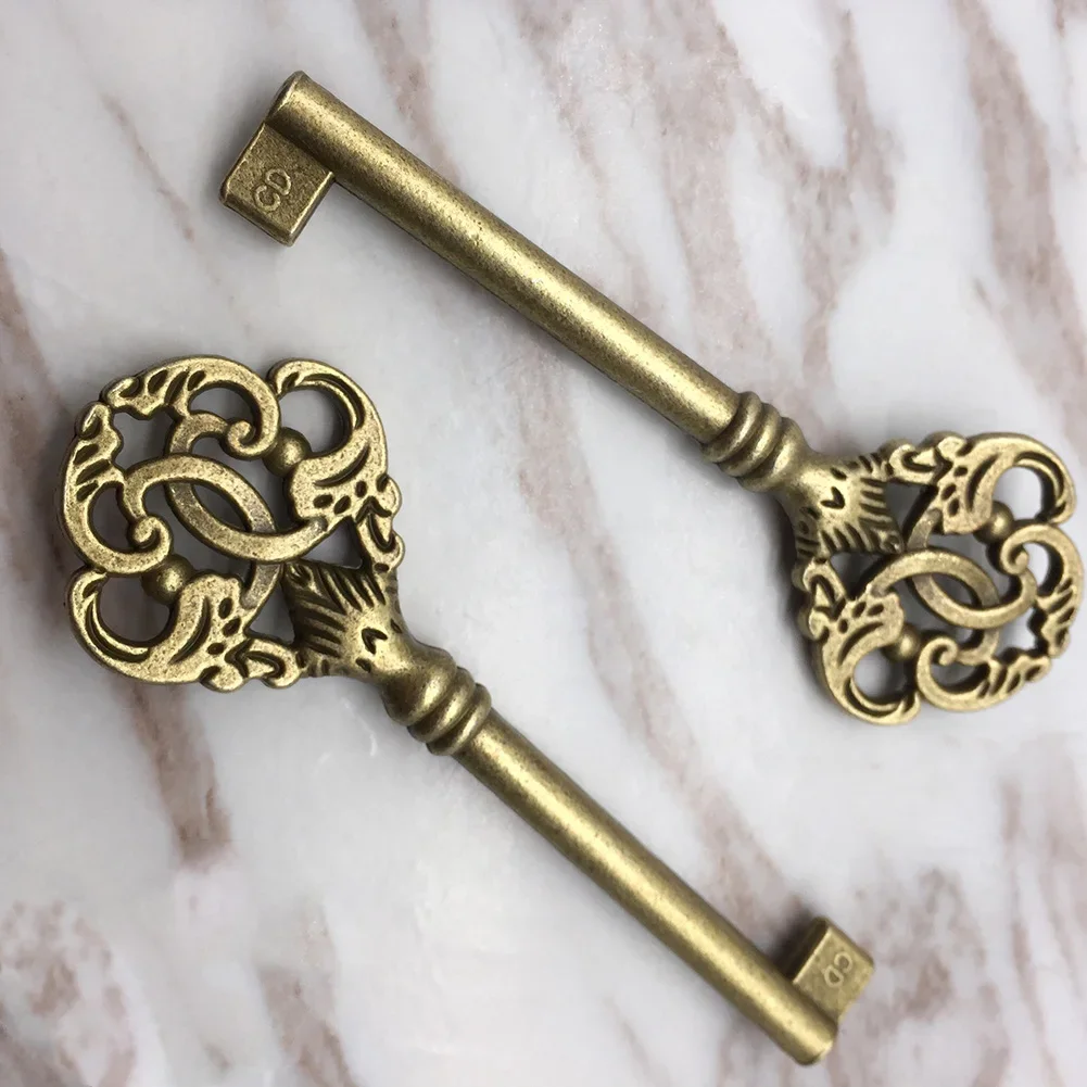 Keys For Furniture Cabinet Vintage Style Easy Installation 10pc