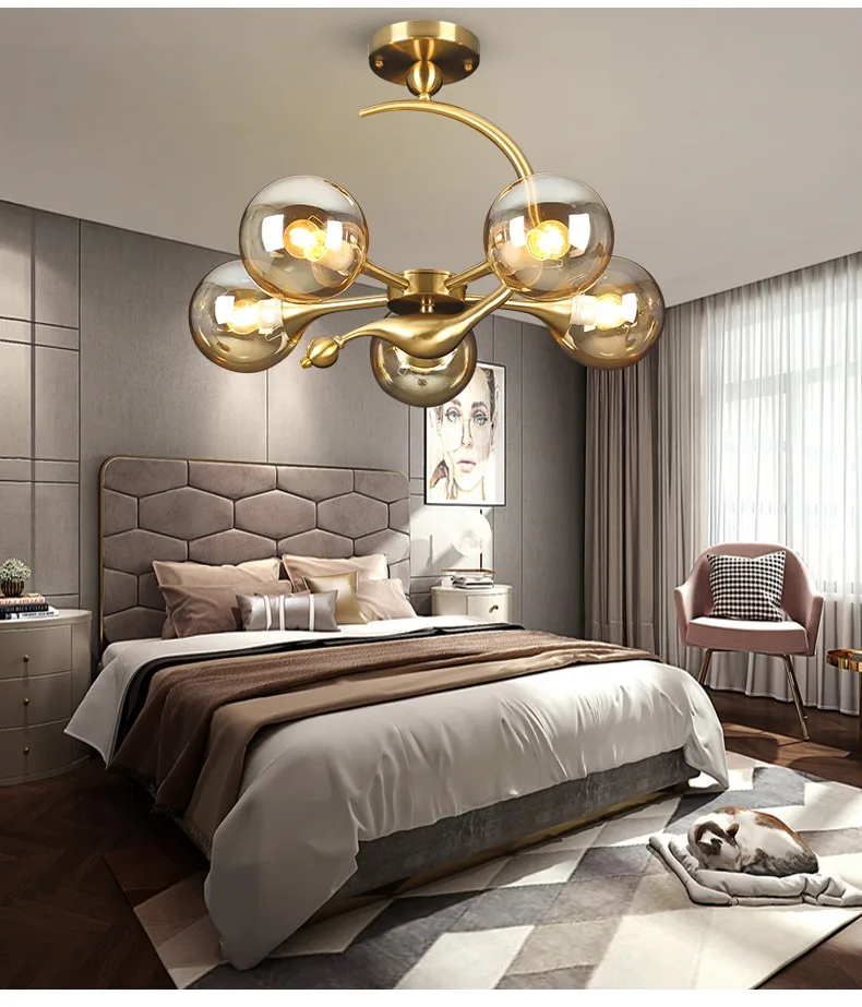 Простой современный стеклянный домашний декор в американском стиле ...