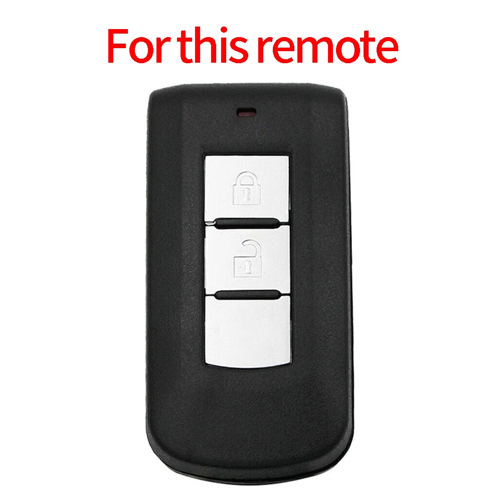

Key Cover Key Case Remote Fob Silicone For Mitsubishi Outlander For Mitsubishi ASX For Mitsubishi Eclipse Cross