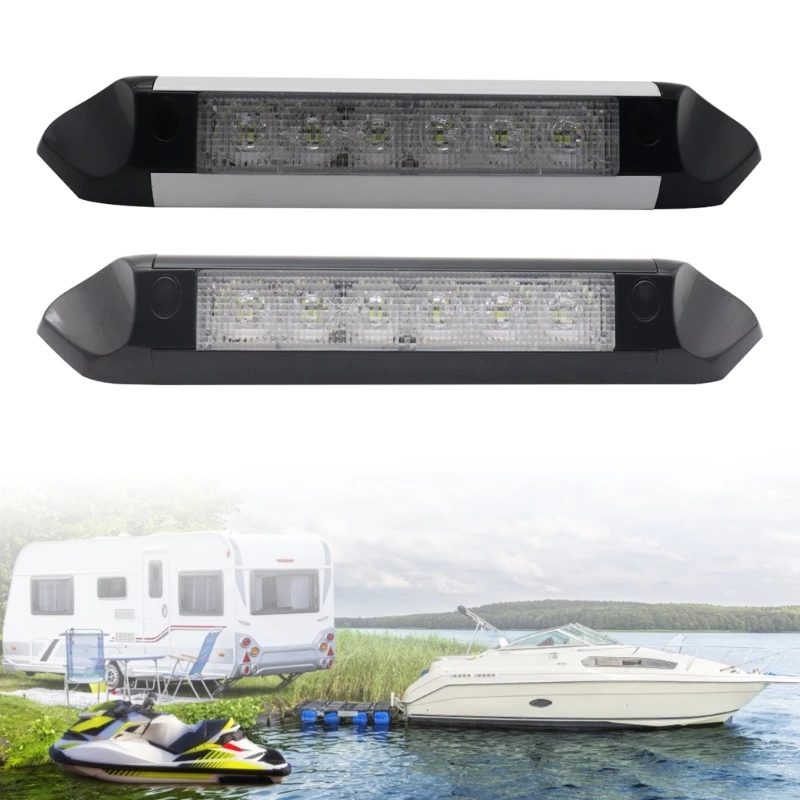 Transform Your Caravans Interior with the Modern LED Awning Light Strip  Exterior  Plastic LED Light for Yacht