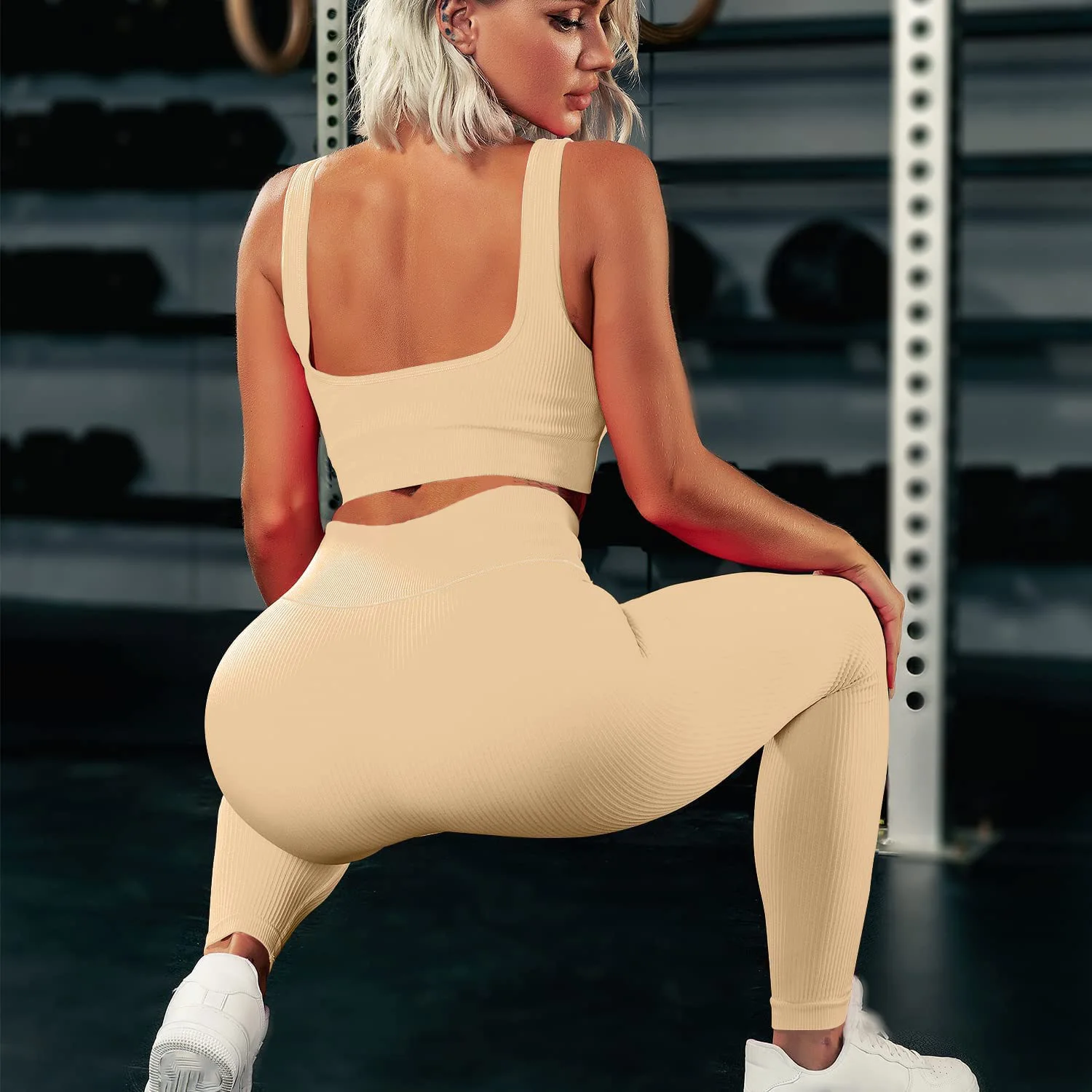 Sports Leggings and Yoga Pants for Women High Waist Fitness