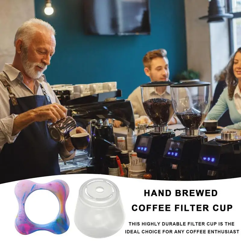 

PourOver Coffee Dripper Reusable Coffee Capsules Filter Filter Basket Portable Coffee Filter For Nescafe Cafissimo Classics Home