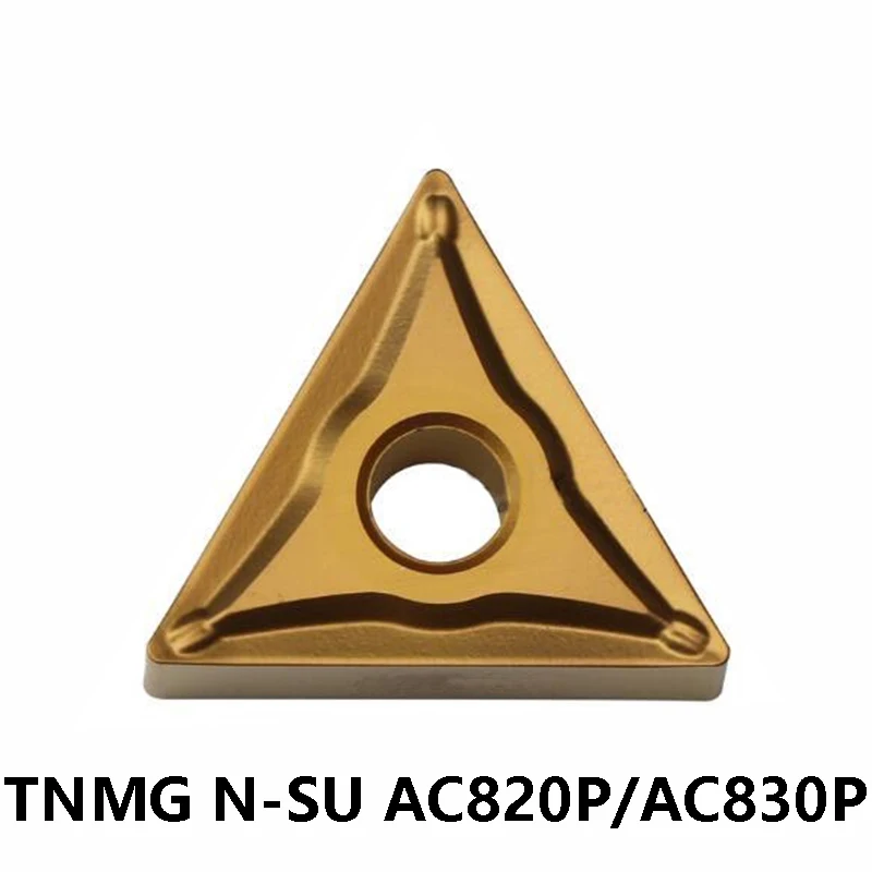 

10 шт. оригинальный TNMG TNMG160404 TNMG160408 N-SU AC820P AC830P TNMG160404N-SU лезвие токарный станок с ЧПУ инструменты твердосплавные вставки токарный станок