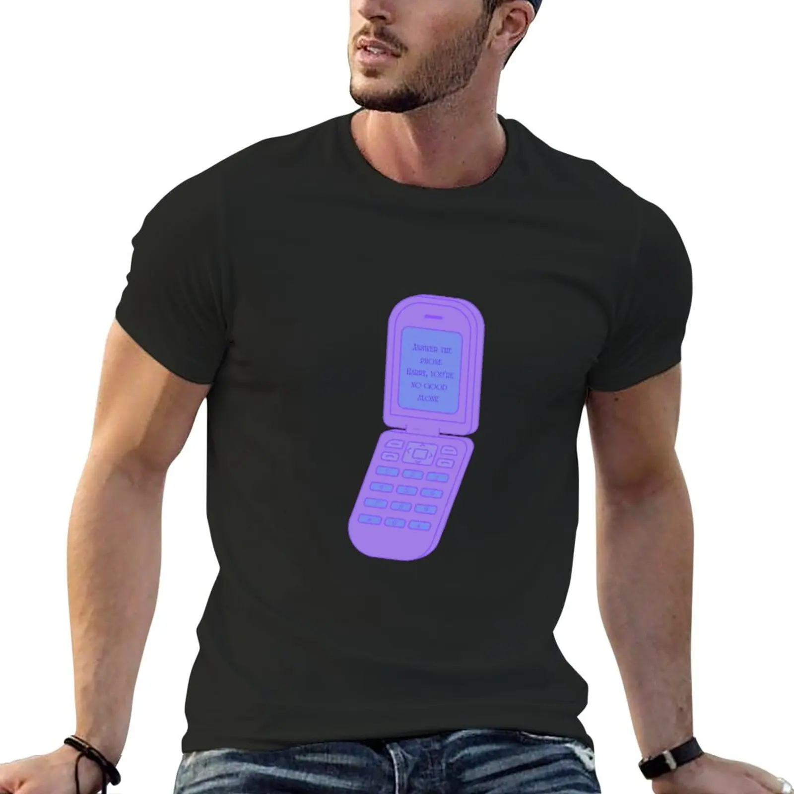 

Answer the phone Harry, you're no good alone T-Shirt anime clothes custom t shirts t shirts for men pack