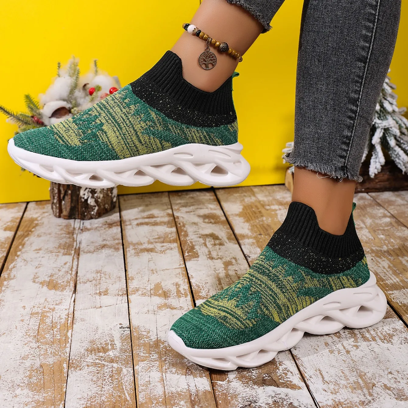 Women's Breathable Mesh Sneakers Comfortable Walking Shoes Summer_voghion.com