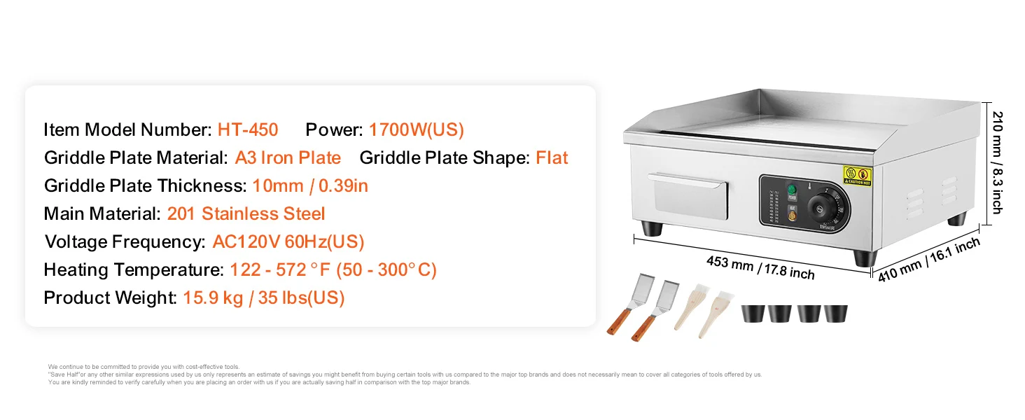 griddle close up surface