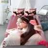 Custom IVE Jang Wonyoung 3 Pcs Duvet Cover Set Fashion Bedding Sets Comforter Duvet Cover Pillowcase Home Textiles 0505 4