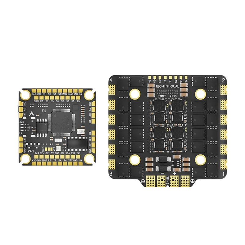 Combo Contrôleur de Vol F405 + ESC 100A 3-8S pour Drone FPV Course