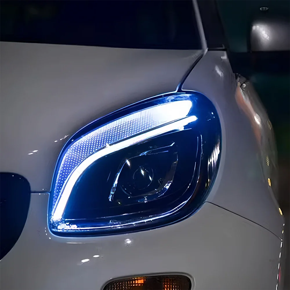 Auto Voorlichten Assemblage Voor Benz Smart 2015- W453 W451 W452 Upgrade Hoge Configuratie Led Auto Koplamp Accessoires