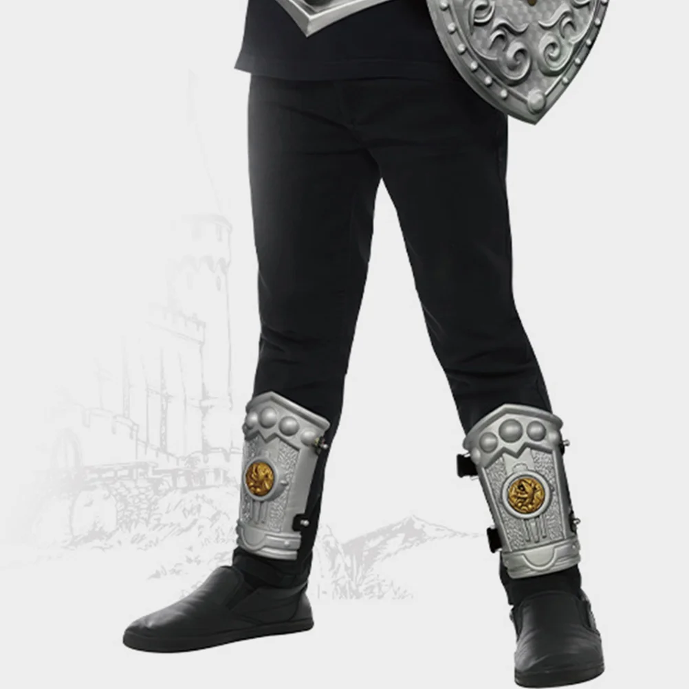 1 Set Knight Costume Armorkids Cosplay Boys Medieval Outfit Performanceclothes Partyrider Soldier Royalset Shield Toy America