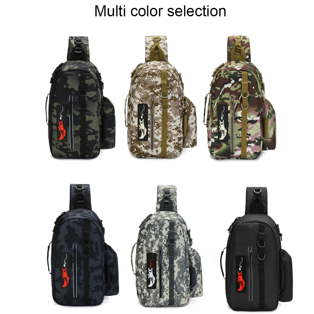 Fishing Bag Folding Shoulder Waist Bag Large Capacity Outdoor Fishing  Tackle Backpack Tackle Storage Travel Carry Bags