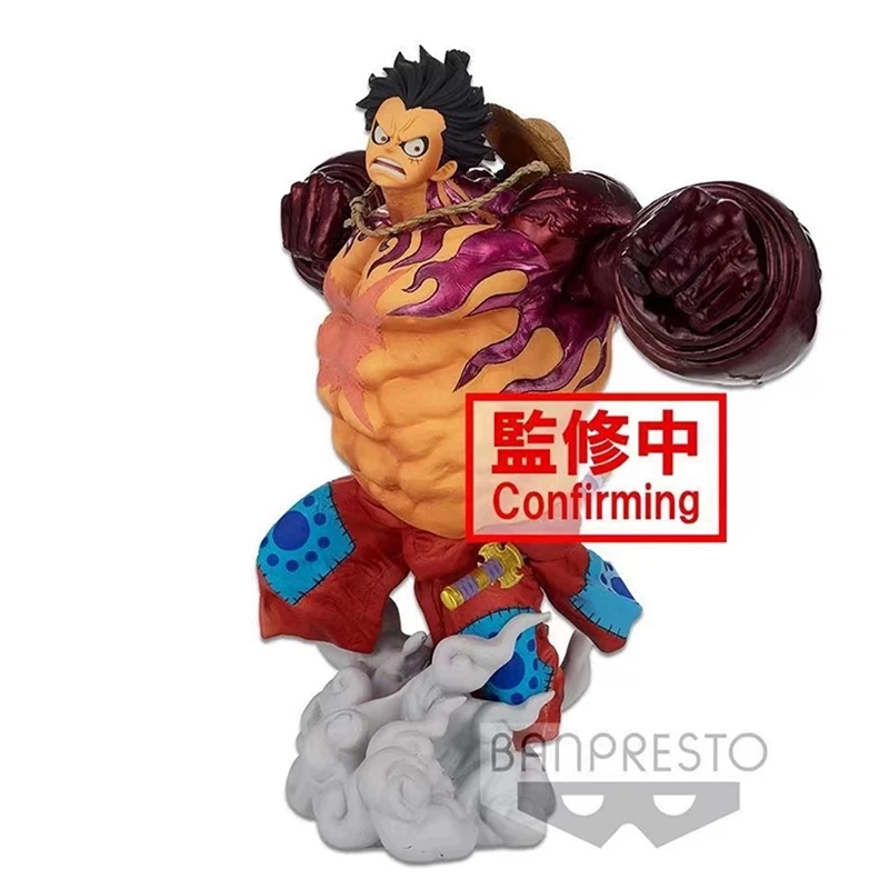 Фото Оригинальная оригинальная Слитная система Banpresto BWFC 10-я годовщина 22 см SMSP Gear четвертая Обезьяна D. Luffy 01 02 фигурка модели игрушки подарки №5