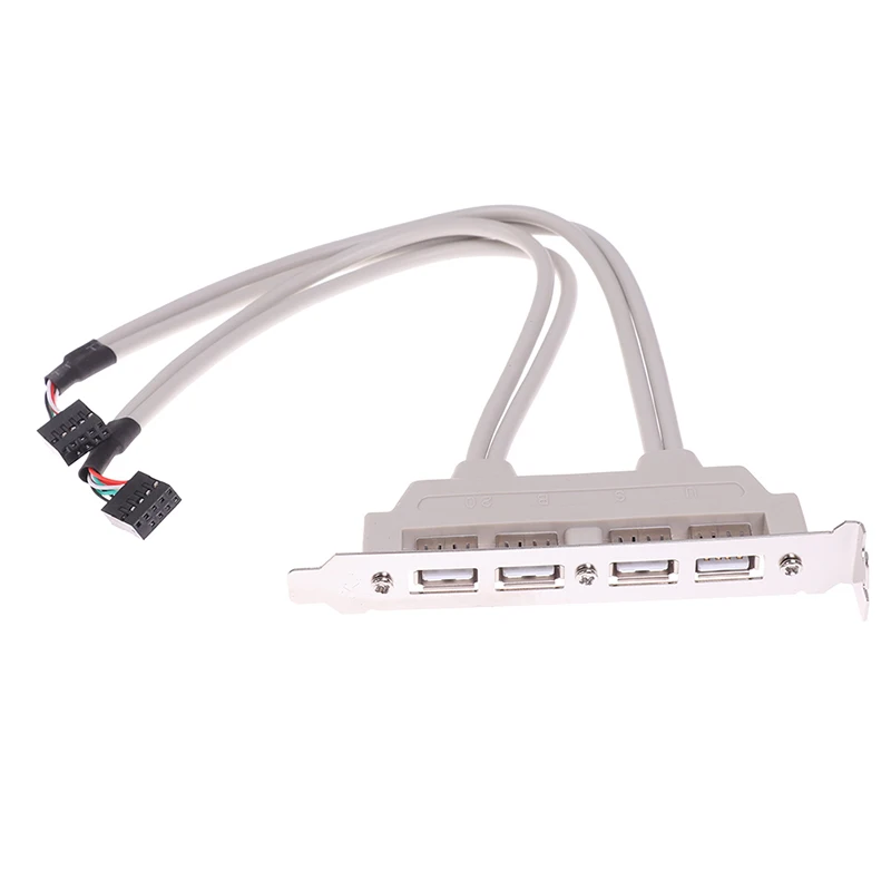 

Адаптер для материнской платы, 4 порта USB 2,0-9 Pin