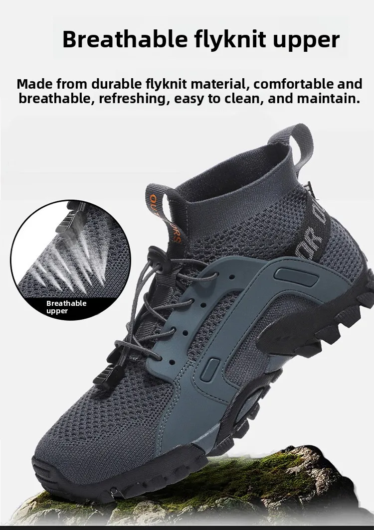 Scarpe da trekking e da scoglio unisex per escursioni outdoor_voghion.com