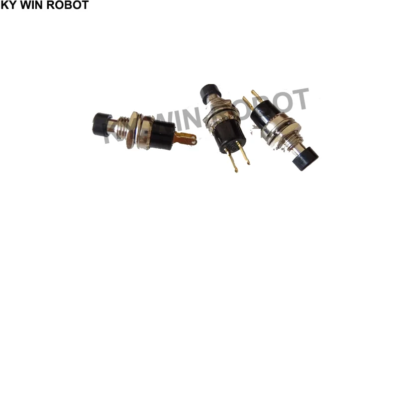 2PCS/LOTS Imported Taiwan 65533 Miniature Pushbutton Reset Power Switch Gold-plated 2-pin self-ejecting switch normally open 2pc 8mm waterproof self reset metal push button switch horn doorbell bell switch car auto engine pc power starter normally open