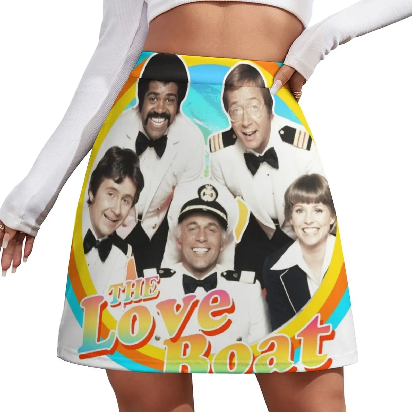 The Love Boat - Retro Mini Skirt Women's dress summer clothes summer dress for women 2024 short skirt