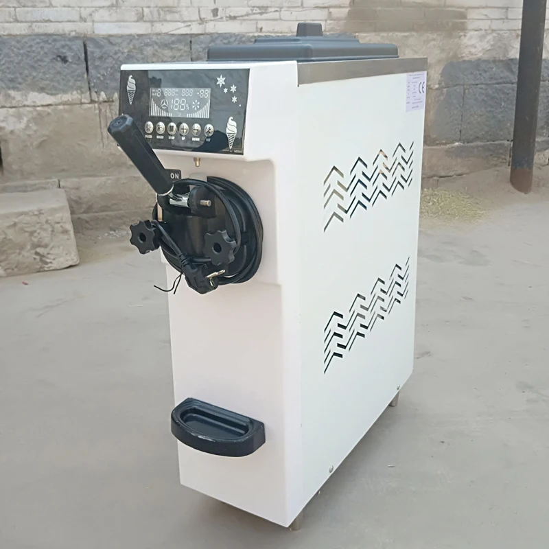 Pbobp Commercial Soft Ice Cream Machine Factory Outlet Gelatiere Desktop Macchina Per La Produzione Di Gelato A Testa Singola