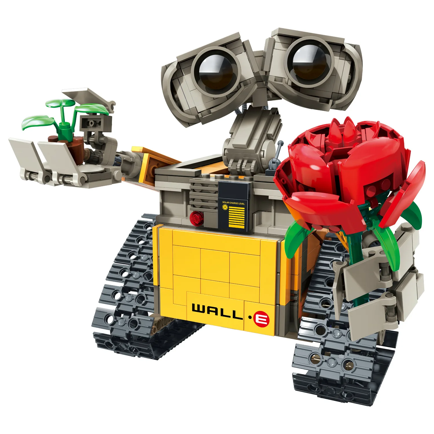 Disney Movie Wall-E Robot Boy Modello Di Assemblaggio Fai Da Te Compatibile Con Lego Building Blocks Puzzle Per Bambini Giocattoli Educativi Regali Di